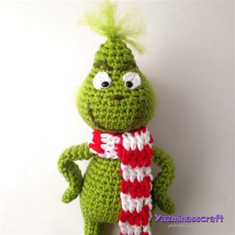 Ravelry The Grinch With A Scarf Pattern By Yazmina Nieblas