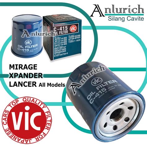 Oil Filter Mitsubishi Mirage Xpander Lancer All Models Galant Grandis