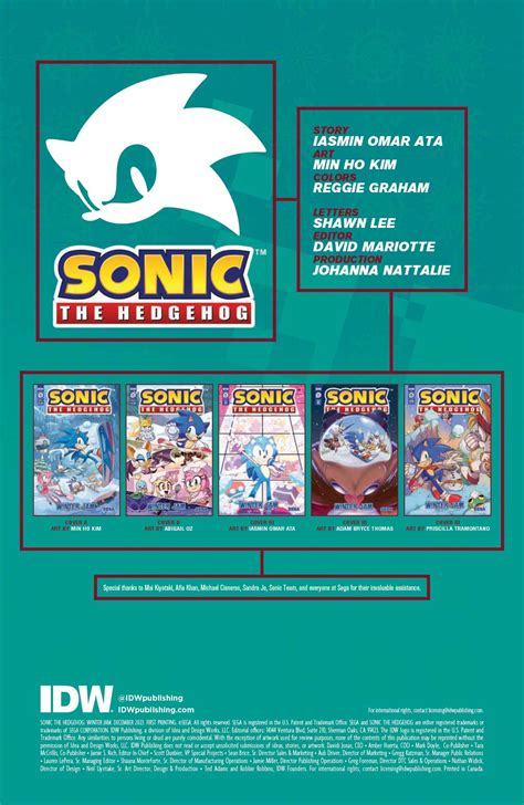 Preview Sonic The Hedgehog Winter Jam — Major Spoilers — Comic Book