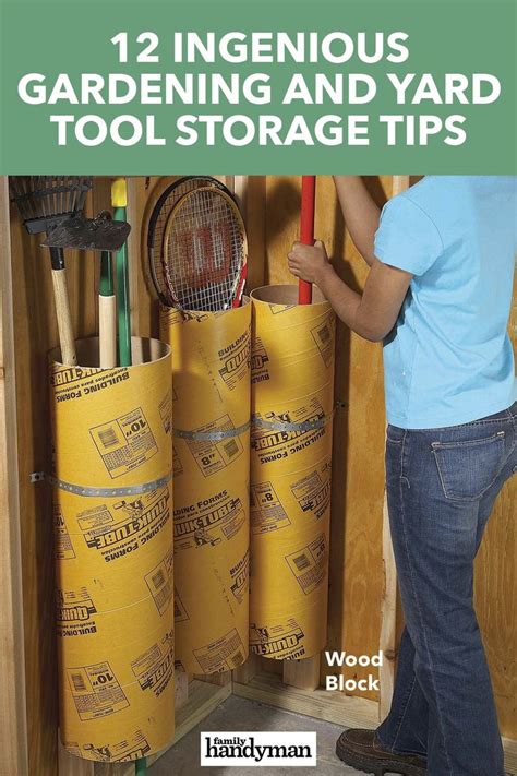 Ingenious Gardening And Yard Tool Storage Tips Yard Tool Storage