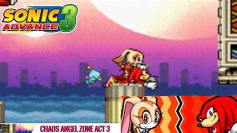 Sonic Advance 3 Chaos Angel Act 3 2 35 07 Youtube