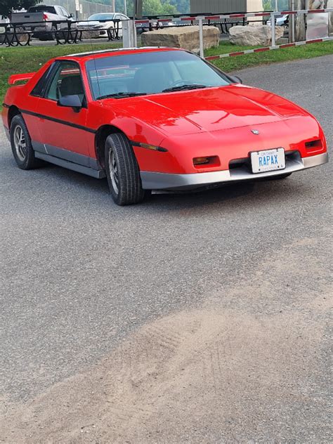 1985 6 Cylinder Fiero Gt Original Owner Classic Cars Peterborough