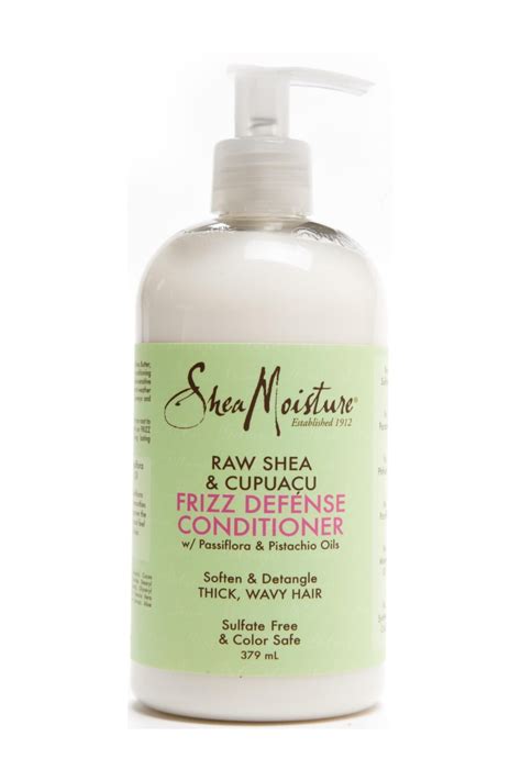 Shea Moisture Raw Shea And Cupuacu Frizz Defense Conditioner 379ml Stylishcare