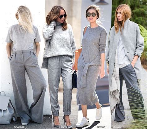 All Grey Blue Is In Fashion This Year Grey Fashion Fashion Grey