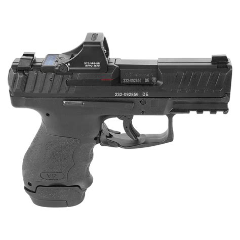 Hk Vp Sk Scs Mm Bbl Subcompact Pistol W Super Green Holosun