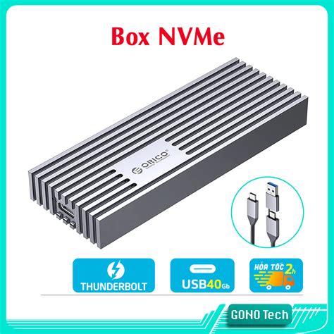 Mua Box SSD M2 NVMe USB4 Thunderbolt 4 Orico M234C3 U4 40Gbps Chuyển