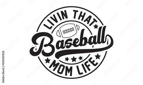 Livin That Baseball Mom Life Svg Baseball Svg Baseball Shirt