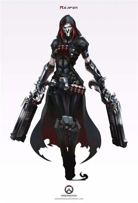 Overwatch Reaper By Monorirogue For Rachel Overwatch Reaper