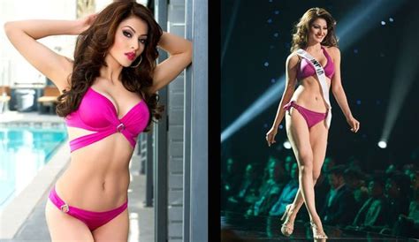 Urvashi Rautela Looks Stunning At Miss Universe 2015 Bikinis Miss Universe 2015 Looking Stunning