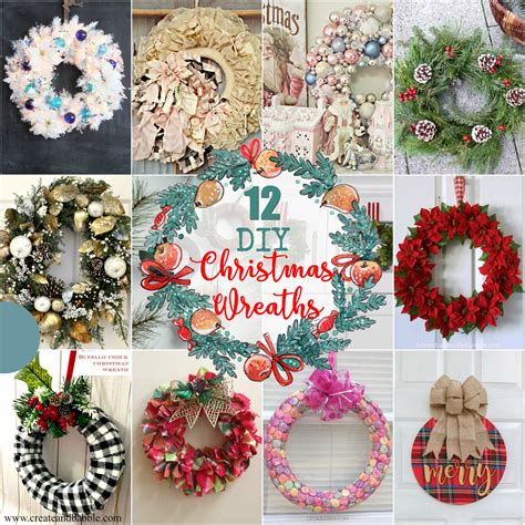 12 Beautiful DIY Christmas Wreaths | Yesterday On Tuesday