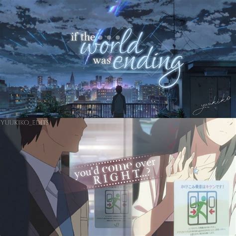 Kimi no nawa/ your name #quotes #anime #animeedit | Your name anime ...