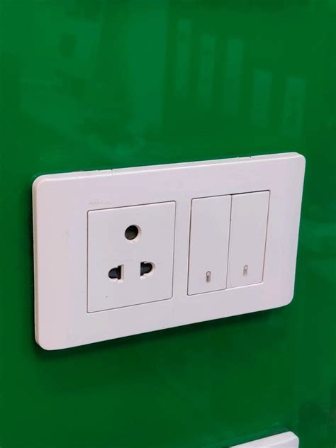 White Modular Electrical Switches Socket Polycarbonate At Rs In