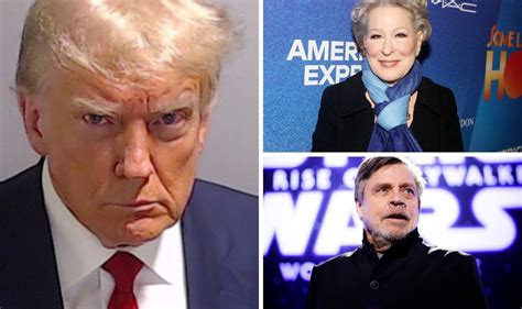 Bette Midler, Kathy Griffin and Mark Hamill weigh-in on Donald Trump's mugshot - Celebrity News ...