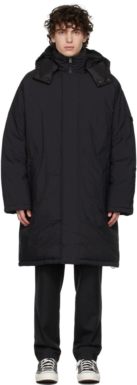 Manteau Noir En Duvet Frame En Solde