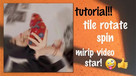 Tutorial Alight Motion Tile Rotate Spin Terbaru Gampang Cocok Buat