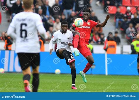 The Bundesliga Match Fc Bayer Leverkusen Vs Eintracht Frankfurt