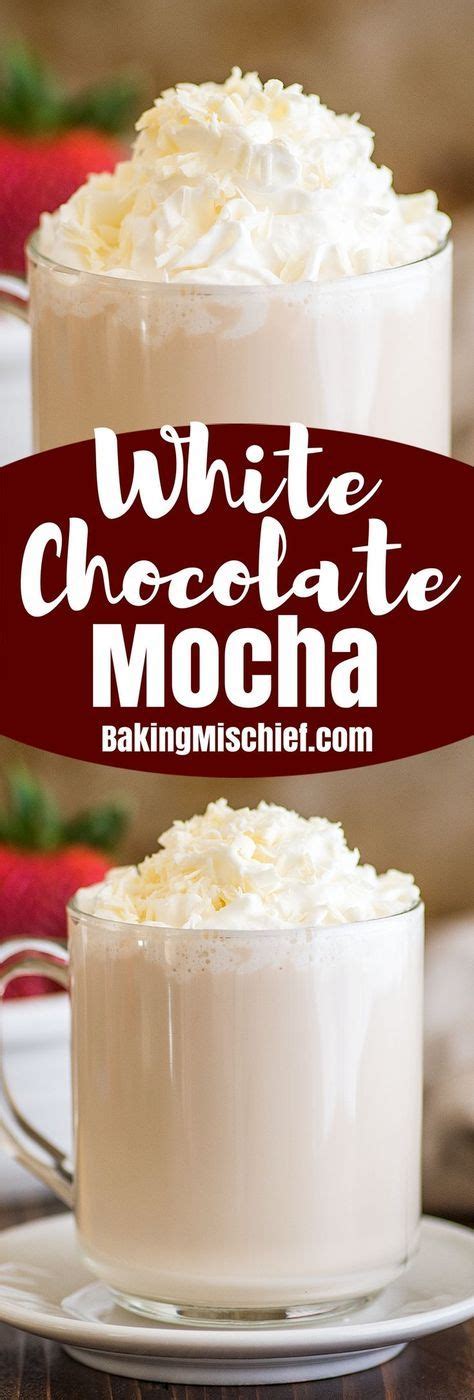 You Can Make A Perfect White Chocolate Mocha At Home With Just Five