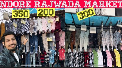 Indore Rajwada Kapra Market Rajwada Cloth Market Indore Street Market