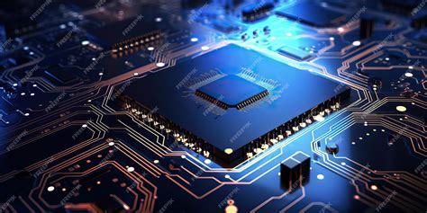 Premium Photo Abstract Technology Background Of A Digital Computing