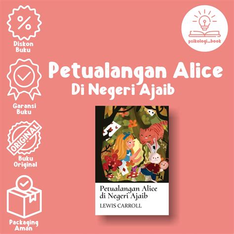 Jual Petualangan Alice Di Negeri Ajaib Lewis Carroll Novel Fantasi