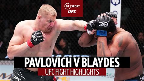 Sergei Pavlovich V Curtis Blaydes Russian Proves Himself With Big