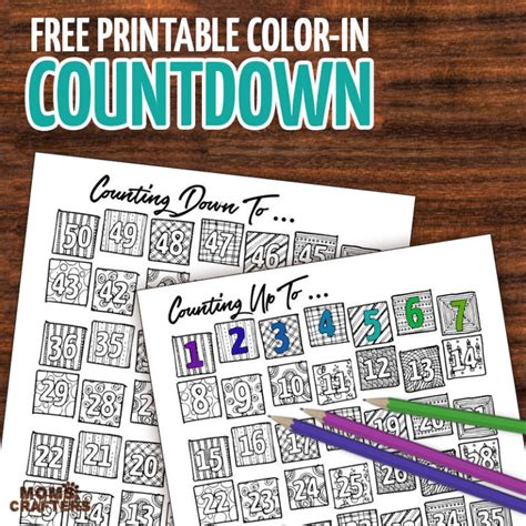 Countdown Chart Printable