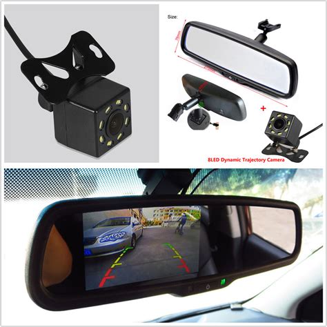 Car Dimming Rearview Mirror Digital Monitor Hd Intelligent Dynamic