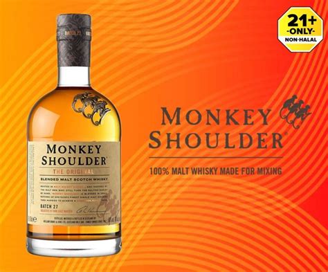 Monkey Shoulder The Original Blended Malt Scotch Whisky 700ml Lazada