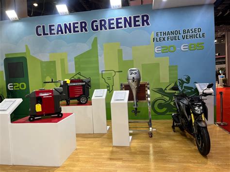 Honda First Flex Fuel Two Wheeler For India At Bharat Mobility Expo