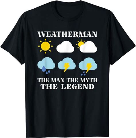 Funny Meteorology Forecast Meteorologist Weather Lover T Shirt