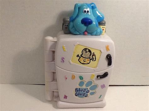 Blues Clues Talking Learning Refrigerator Electronic Toy Fridge Tyco 1999 1862902354