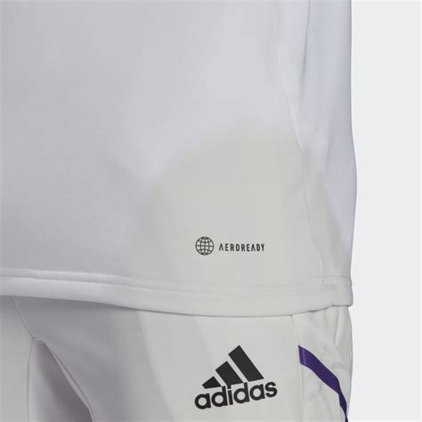 Real Madrid Condivo 22 Training Top White Football Shirt Culture