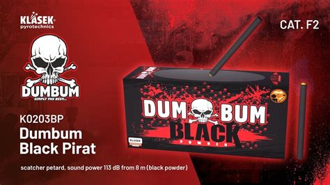 Dumbum Black Pirat K Bp Klasek Youtube