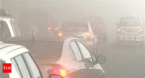 Delhi Fog Dense Fog Engulfs North India Air Road Rail Traffic Hit India News Times Of India