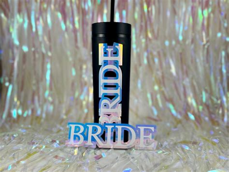 Bride Decal Or Bride Sticker In Vinyl For Bride To Be T Use Etsy