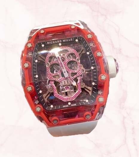 Richard Mille Rm 52 01 Red Sapphire Skull In London England United