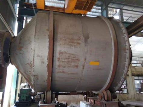 Fix Aluminium Melting Rotary Furnace Material Loading Capacity T