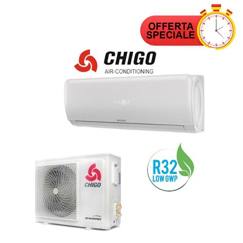 CLIMATIZZATORE CONDIZIONATORE CHIGO INVERTER Serie AMBER 24000 BTU