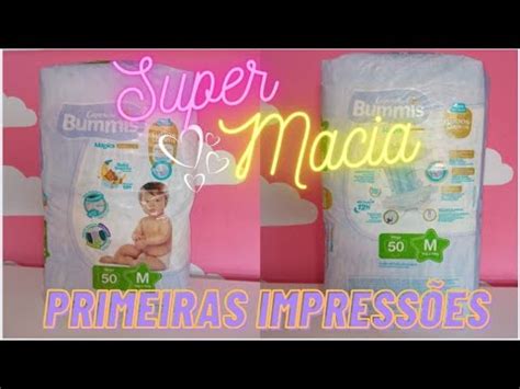 Fralda Capricho Bummis Magics Premium Minhas Primeiras Impressões