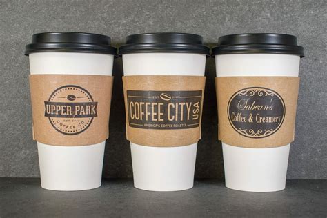 Wholesale Coffee Sleeves HotShot Coffee Cup Sleeves