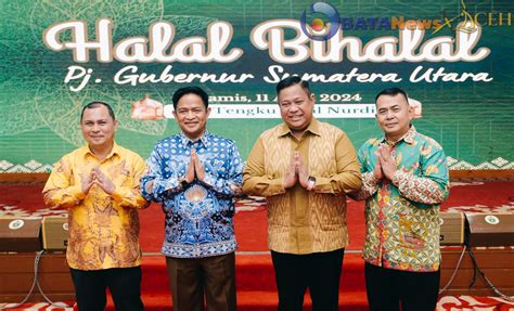 Liputan Gampong News Open House Lebaran Kedua Pj Gubernur Sumut