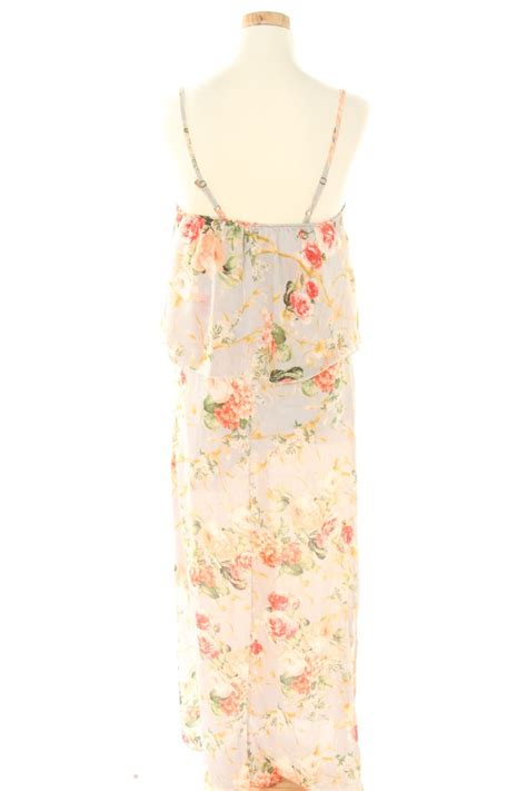 Robe Casual Percentil De La Taille S De Couleur Fleurs