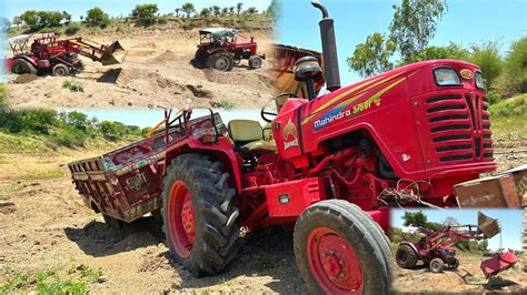 Mahindra Di Arjun Nova Loader Gets Stuck In The Mud Help Massey