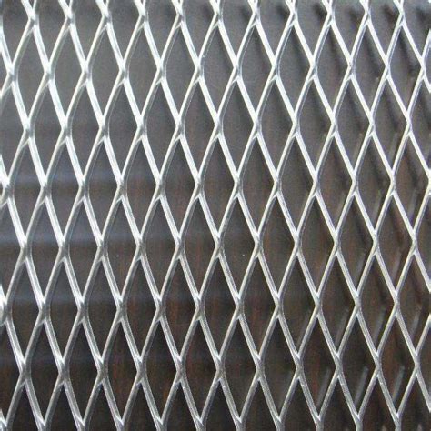 Architectural Decorative Diamond Aluminum Expanded Metal Mesh Sheet