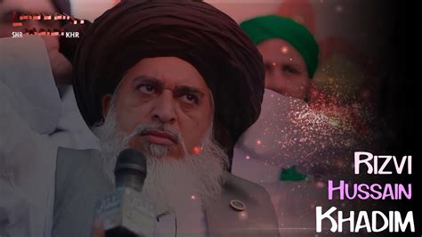 New TLP Trana 2023 Tribute To Allama Khadim Hussain Rizvi وہ رخ