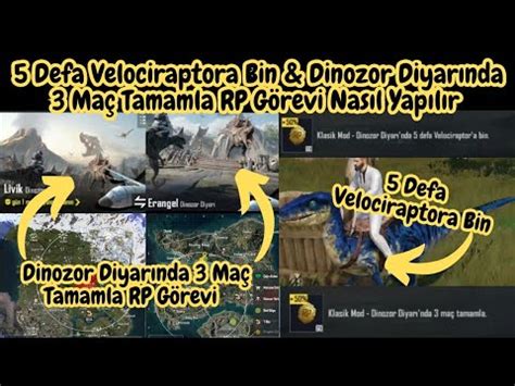 Defa Velociraptora Bin Pubg Mobile Defa Dinozor Diyar Nda Ma Yap