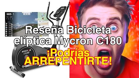 Bicicleta El Ptica Mycron C G Umpw Kg Cm Conectada Kinomap