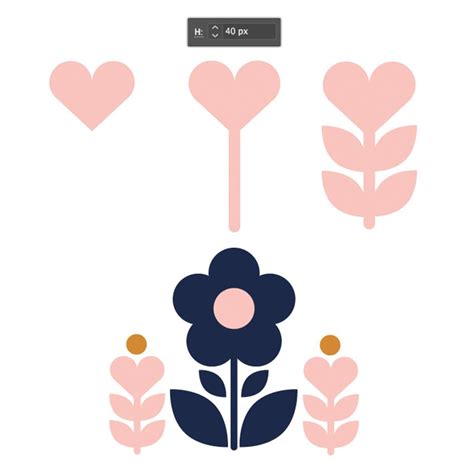 How To Create A Set Of Folk Flowers In Adobe Illustrator Artofit