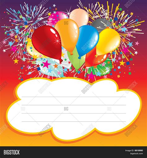 Birthday Backdrop Vector & Photo (Free Trial) | Bigstock