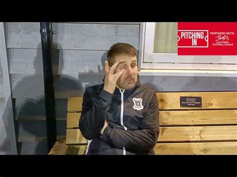 Jimmy Balls Post Match Interview Swindon Supermarine Afc Totton